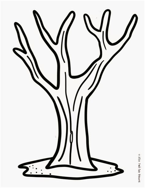 tree trunk printable clipart