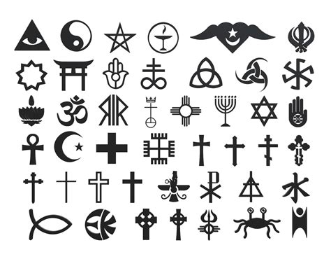 religion symbols  model cgtrader