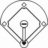 Baseball Field Printable Layout sketch template