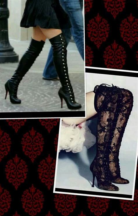 omg sexy sexy knee boots over knee boot shoe porn shoes fashion