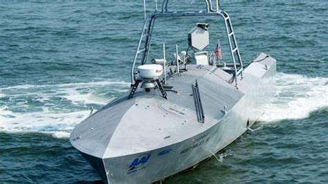 navys nuwc   unmanned drone boat  shoots missiles heavycom