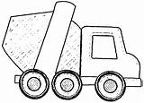 Cement Truck Coloring Popular sketch template