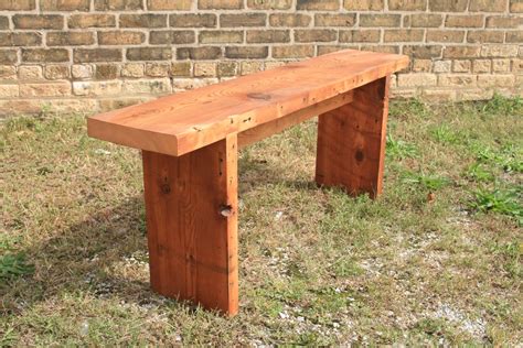 woodwork   build  simple wooden bench  plans