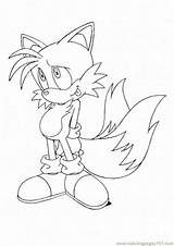 Tails Prower Colorir Exe Raposa Tornado sketch template