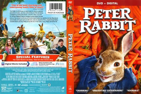 peter rabbit bluray cover
