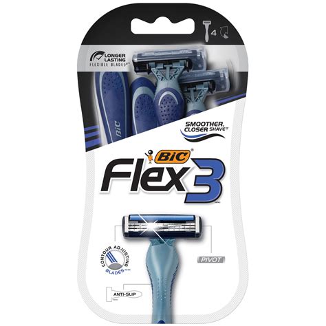 bic flex  mens  blade disposable razor  count walmartcom walmartcom