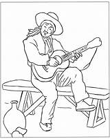 Coloring Spain Pages Guitar Spanish Para Colorir Desenho Sertanejo Clipart Sheet Colouring Kids Kipper Library Popular Drawings 37kb Adults Coloringtop sketch template