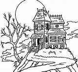 Pages Mansion Haunted Coloring Disney Getcolorings House Color sketch template