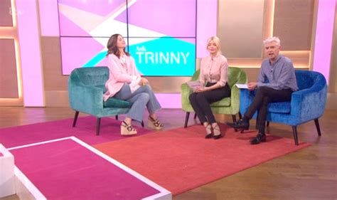 watch did trinny just insult holly willoughby s outfit