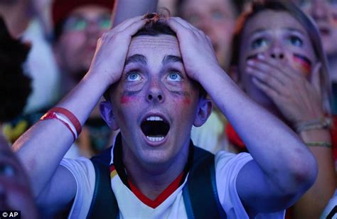 brazil and germany fans reactions to the stunning 7 1