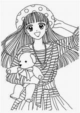 Coloring Pages Manga Anime Book Cute Printable Chibi Girls Kids Choose Board Books Cartoon sketch template