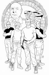 Stargate Sg1 sketch template