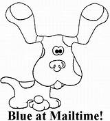 Clues Coloring Blues Pages Blue Ultimate Clipart Children Posters sketch template