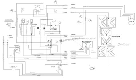 club car carryall  gas wiring diagram circuit diagram