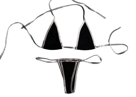 2019 hot sexy women brazilian triangle micro bikini low rise swimsuit