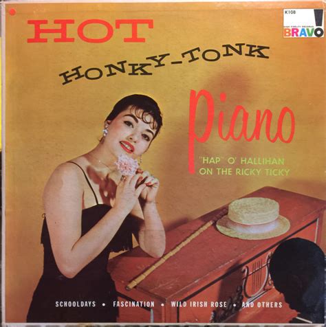 happy o hallihan hot honky tonk piano 1958 vinyl