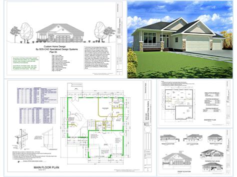 elegant  complete house plans