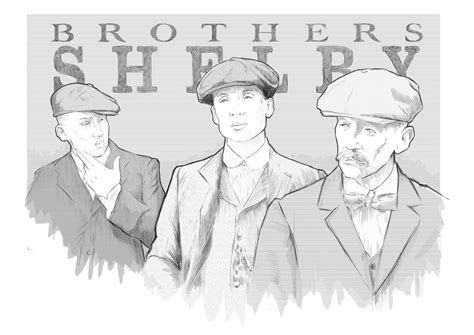 The Brothers Shelby Peaky Blinders By Okse The Art Of Okse