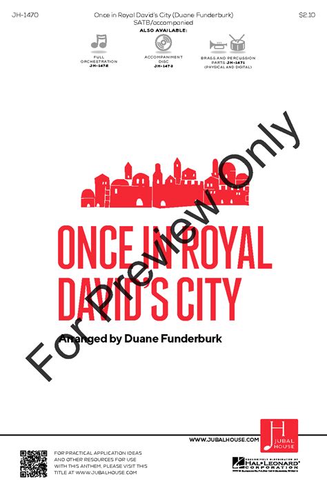 once in royal david s city satb by cecil j w pepper