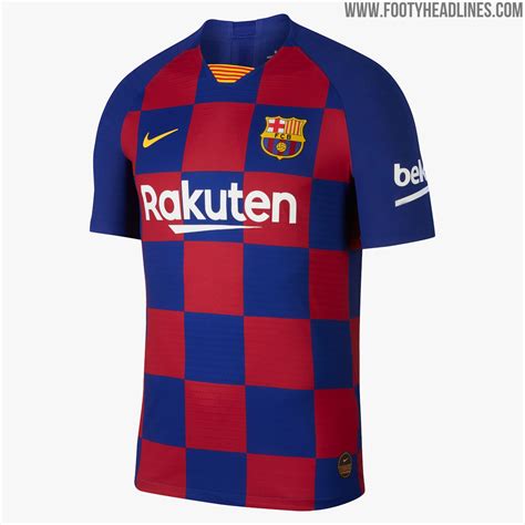 barcelona   home kit revealed footy headlines