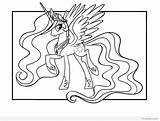 Coloring Pages Unicorn Pony Little Getcolorings Color sketch template