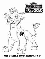 Lion Guard Coloring Pages Printable Sheets Disney Activity King Scar Getdrawings Getcolorings Rise Lifefamilyjoy Colorings Color sketch template