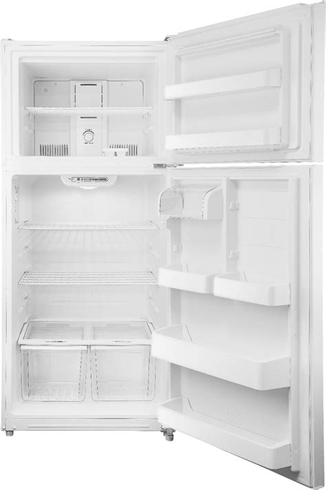 insignia  cu ft top freezer refrigerator white ns rtmwhq  buy
