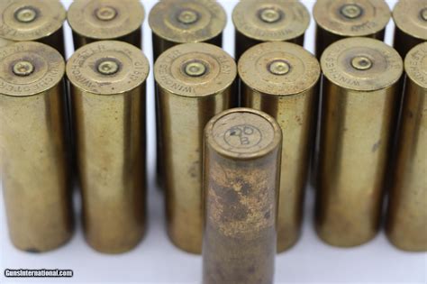 13 Winchester No 12 Brass Shot Shells 1st Quality