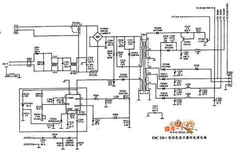 emc  power supply wiring diagram wiring diagram pictures