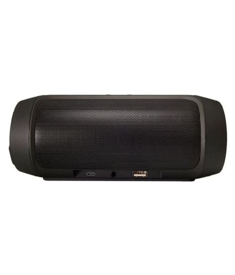 buy  charge  portable  speakers black    price  india snapdeal
