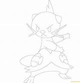 Pokemon Pages Dewott Coloring Color Online Print sketch template