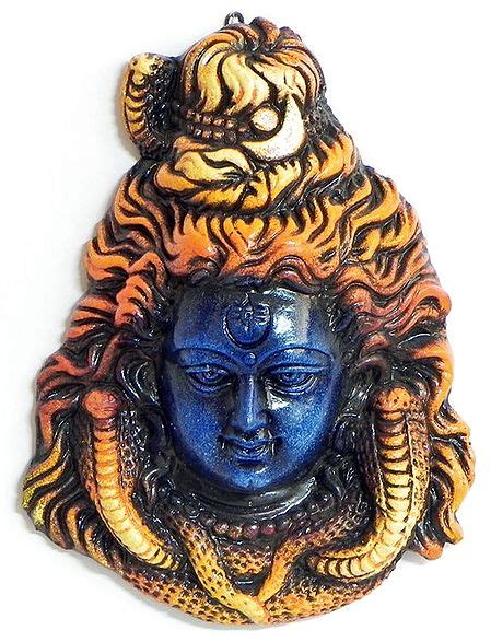 face  shiva wall hanging