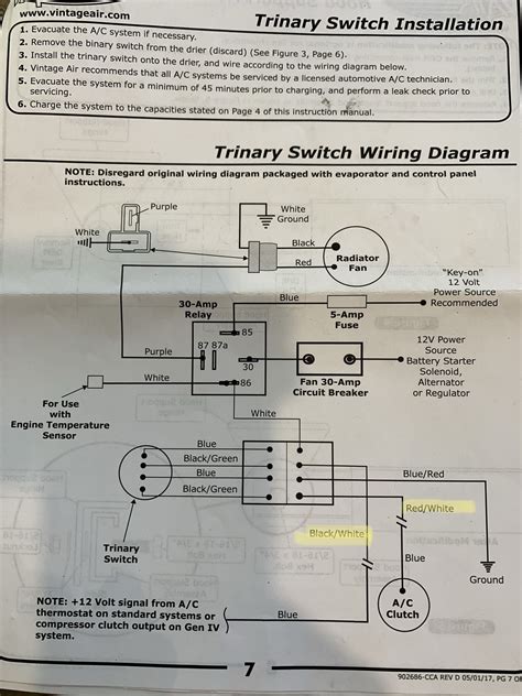 trinary switch wiring diagram  schematics