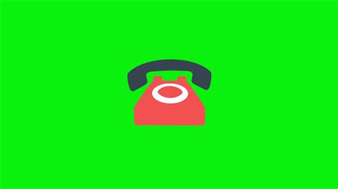telephone ringing green screen youtube