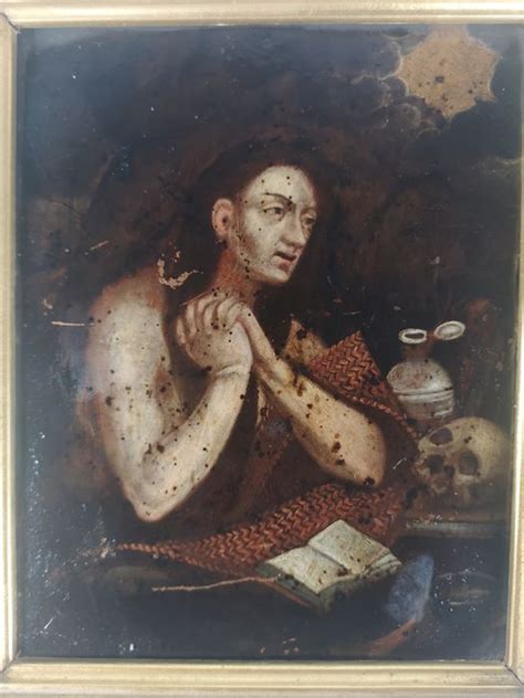 pintura quadro barroco oleo em cobre  seculo xvii catawiki