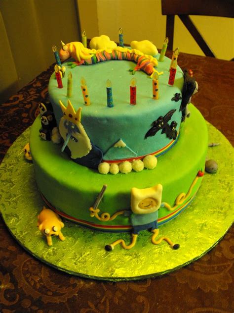 Curly Top Cupcakes Adventure Time Cake