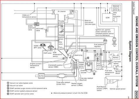 nissan frontier engine diagram