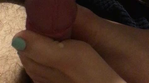 Best Footjob From Perfect Teen Toes And Feet Big Cumshot