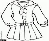 Uniform Coloring School Uniforms Classroom Language Supplies 250px 47kb Worksheet Result sketch template