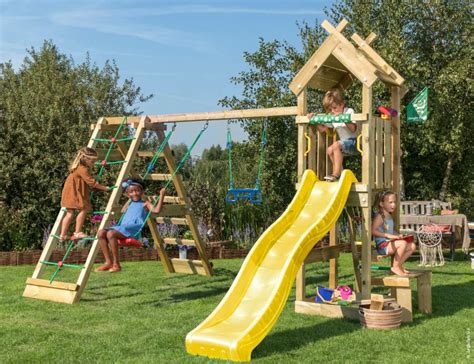 climbing tower with slide superb quality play tower