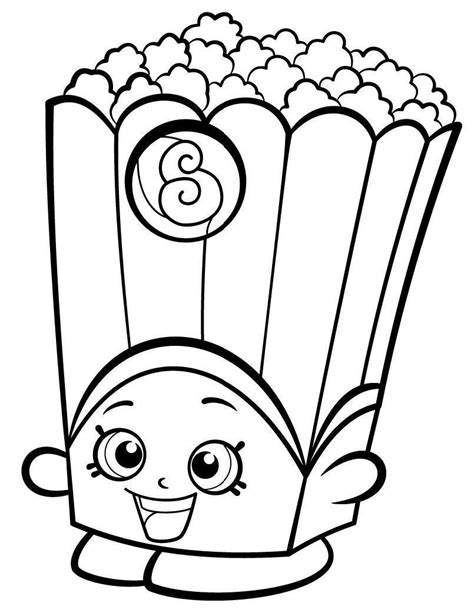 shopkins coloring pages printable   coloring sheets