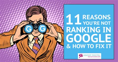 reasons youre  ranking  google   fix  seo tips