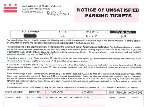 Man Fights Bogus D C Parking Ticket For 1 Year 6 Months And