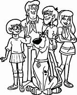 Scooby Doo Coloring Pages Cartoon Family Drawing Gang Coloriage Scoubidou Lego Wecoloringpage Printable Different Color Print Getcolorings Monster Daphne Clipartmag sketch template