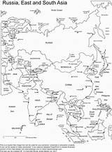 Eastern Europe Asia sketch template