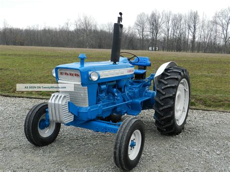 ford  tractor diesel restored sharp