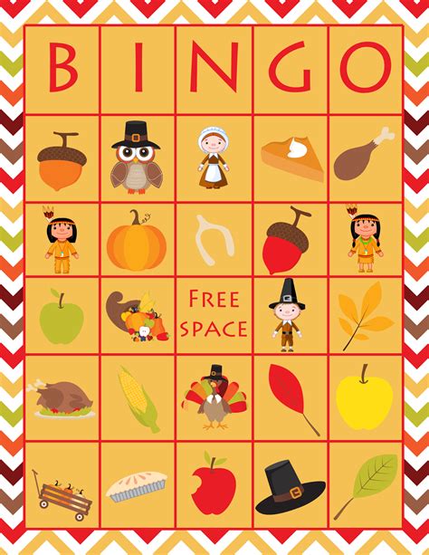 thrifty nifty family   weekend  thanksgiving bingo printable