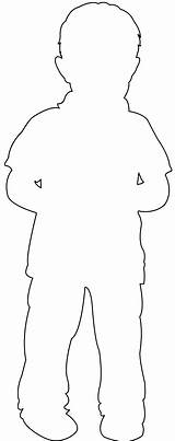 Boy Silhouette Baby Outline Silhouettes Coloring Pages sketch template
