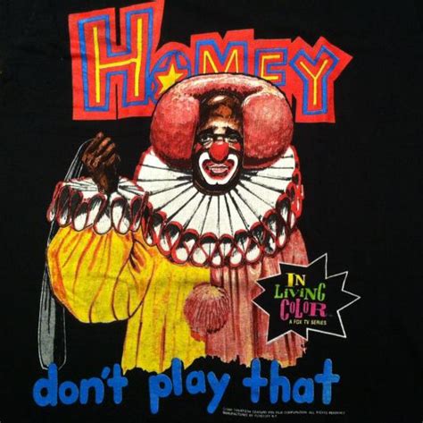 vintage 1990 homey the clown in living color t shirt