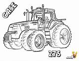 Tractor Coloring Case Pages Print Boys Kids Tractors Book Printables Parts sketch template